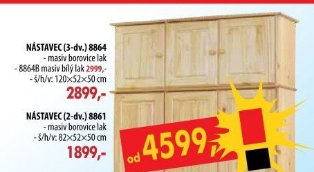 Nástavec 8864 lakovaný