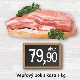 Vepřový bok s kostí