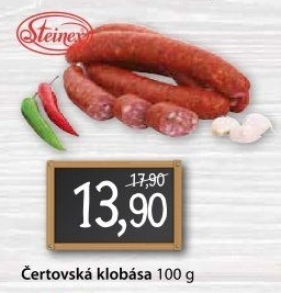 Čertovská klobása Steinex