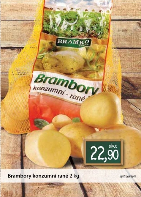 Brambory konzumní rané