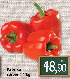 Paprika červená