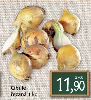 Cibule řezaná
