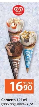 Nanuk kornout Cornetto Algida