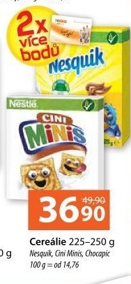 Cereálie Nesquik