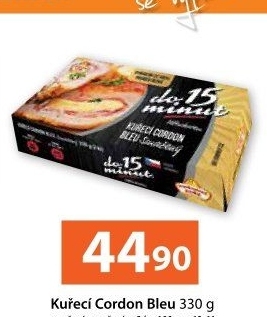 Kuřecí Cordon Bleu mražený Vodňanské kuře