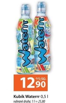 Ochucená voda Waterrr Kubík
