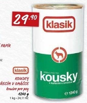 Konzerva pro psy Coop Klasik