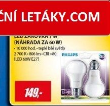 LED 60W E27 230V A60 WW FR 2BC PHILIPS