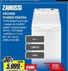ZWQ 61225 WI PRAČKA VRCHEM PL.ZANUSSI