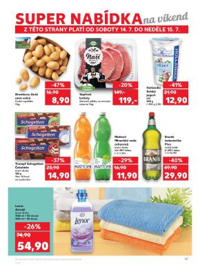 akční leták Kaufland 12.7.2018-18.7.2018