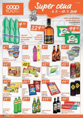 akční leták COOP 4.7.2018-17.7.2018