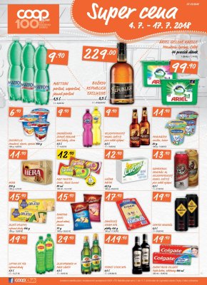 akční leták COOP 11.7.2018-17.7.2018