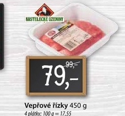 Řízky vepřové Kostelecké uzeniny