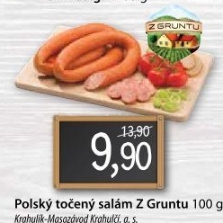 Salám polský točený Z Gruntu