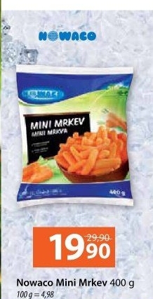 Mrkev mini mražená Nowaco