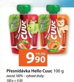 Ovocná kapsička 100% Hello CUUC