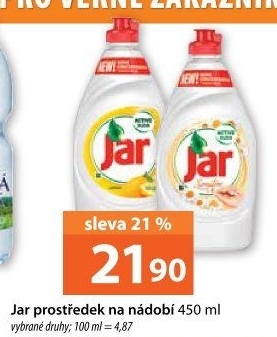 Prostředek na nádobí Jar