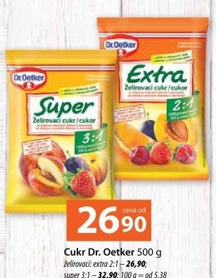 Želírovací cukr Extra Dr. Oetker