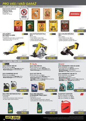 akční leták Auto Kelly 10.7.2018-13.8.2018
