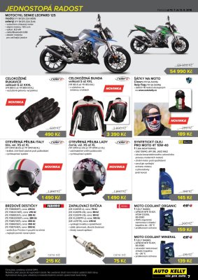 akční leták Auto Kelly 10.7.2018-13.8.2018
