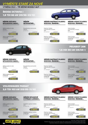 akční leták Auto Kelly 10.7.2018-13.8.2018