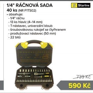 Ráčnový set Starline