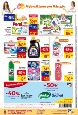 akční leták Teta drogerie 12.7.2018-21.7.2018