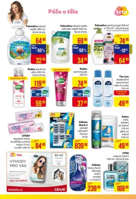 akční leták Teta drogerie 12.7.2018-21.7.2018