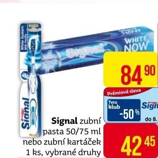 Pasty na zuby Signal