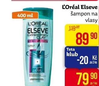 Šampon Elséve L'Oréal