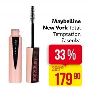 Řasenka Total Temptation Maybelline