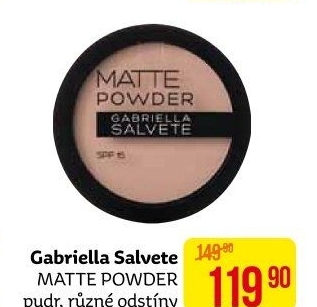 Pudr Matte Powder Gabriella Salvete