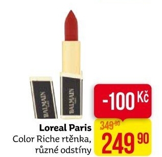 Rtěnka Color Riche L’Oréal