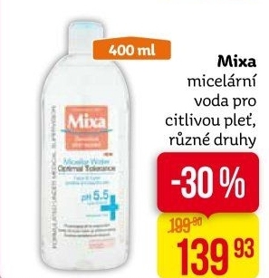 Micelární voda Mixa