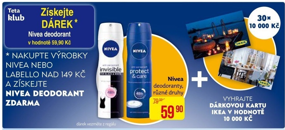Deodorant sprej Nivea