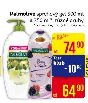 Sprchový gel Palmolive