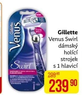 Holicí strojek dámský Gillette Venus Swirl