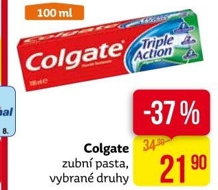 Pasty na zuby Colgate