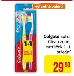 Kartáček na zuby Extra Clean Colgate