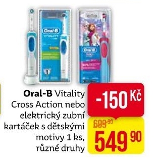 Elektrický zubní kartáček Vitality Cross Action Oral-B