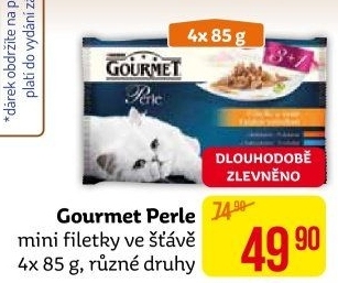 Kapsičky pro kočky Perle Gourmet Purina