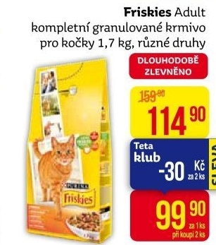 Granule pro kočky Friskies