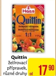 Želírovací cukr Quittin Haas
