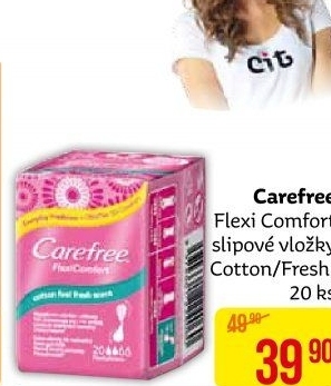 Vložky dámské slipové Carefree