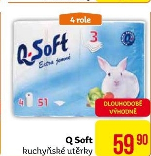 Utěrky kuchyňské Q Soft