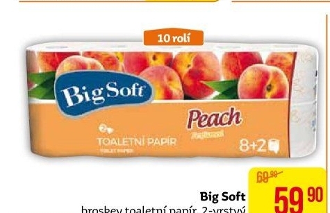 Toaletní papír 2vrstvý Big Soft