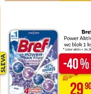 WC blok tuhý Power Aktiv Bref