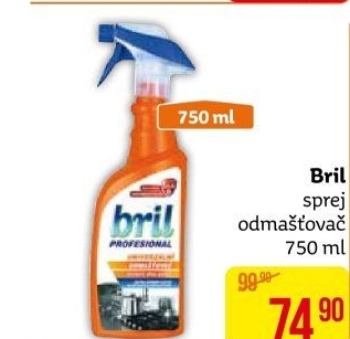 Odmašťovač ve spreji Bril