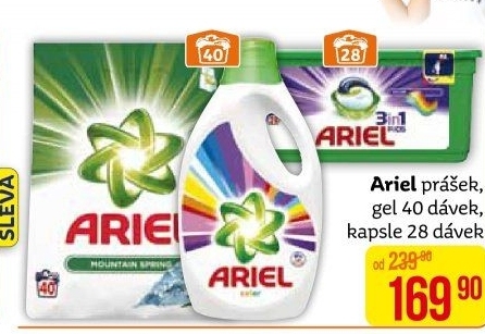 Prací prášek Ariel