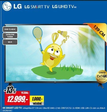 55UK6100LED ULTRA HD LCD TVLG